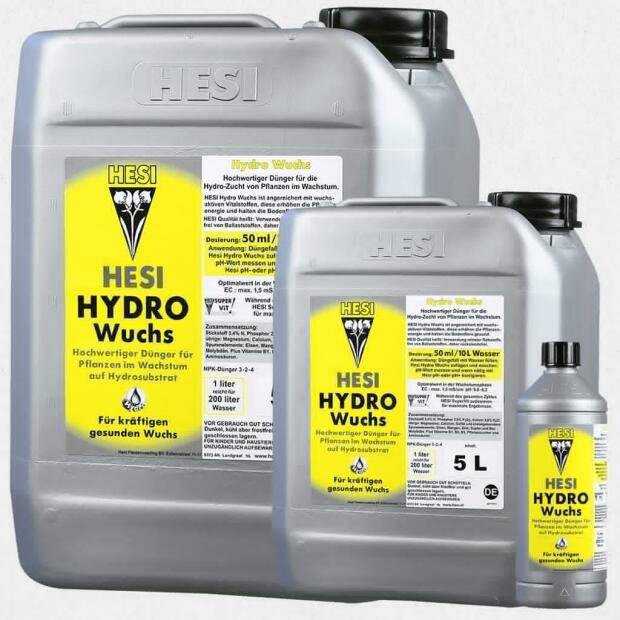 HESI Hydro Wuchs 1L, 5L, 10L, 20L