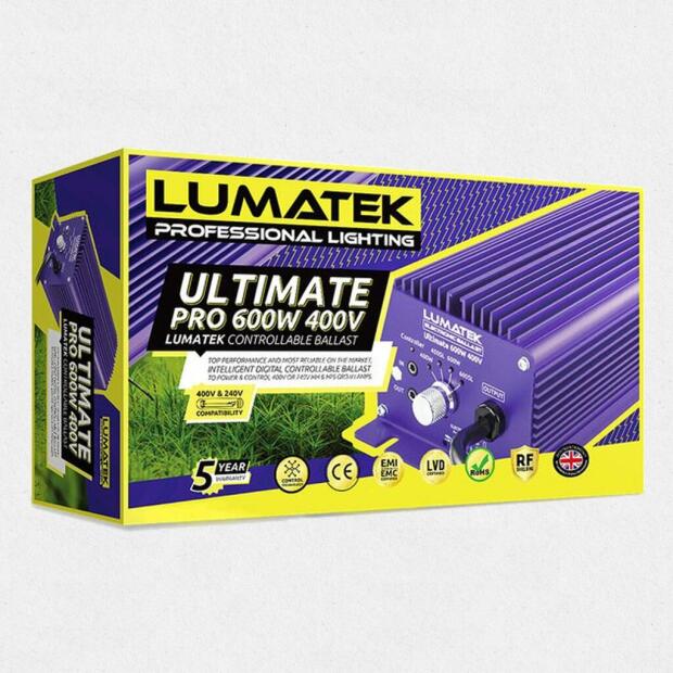 Lumatek Ultimate Pro 600W dimmbar 400V