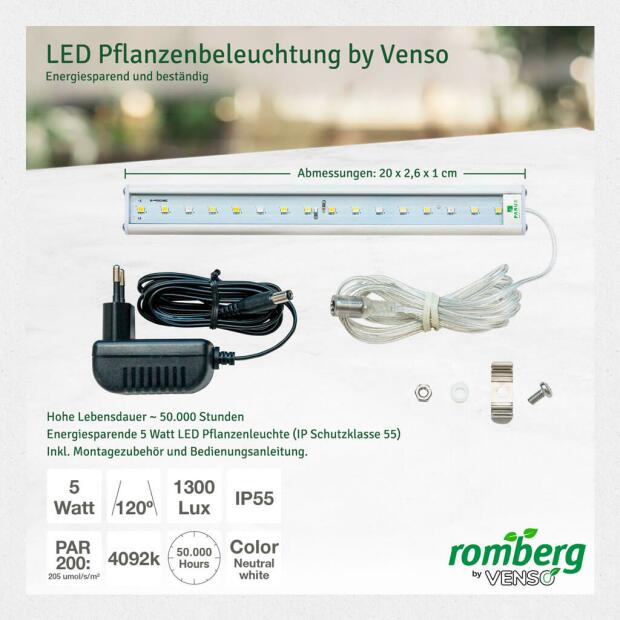 Gewächshaus Climatic M LED