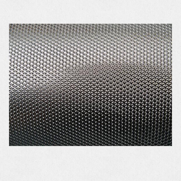Diamond Diffusion Silber Weiß Folie