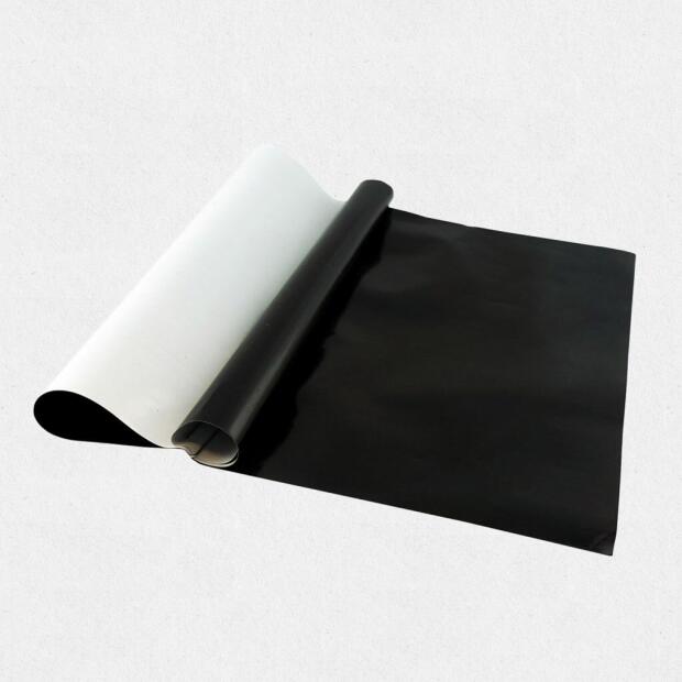 Schwarz/ Weiß Folie 2mx25m