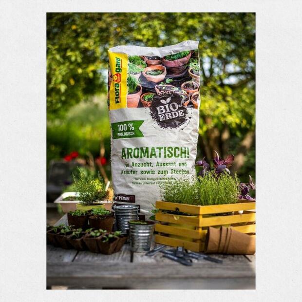 Floragard Bio-Erde Aromatisch 10 Liter