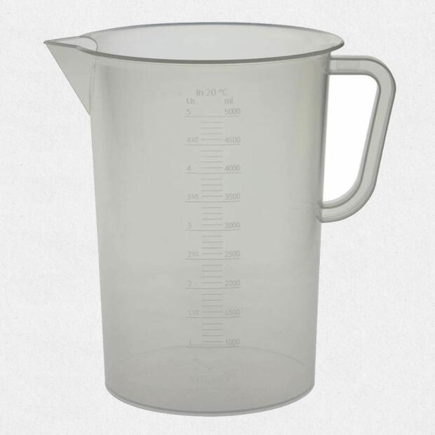 Meßbecher 500ml 10ml Teil.