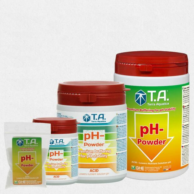 T.A.  pH- Down in Pulverform