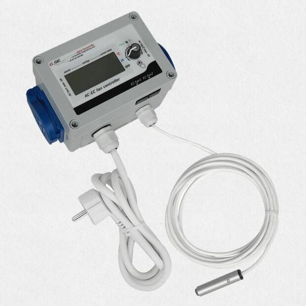 AC EC LCD Controller 2Fan 2x5A