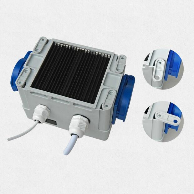 AC EC LCD Controller 2Fan 2x5A