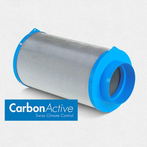 CarbonActive Granulate Aktivkohlefilter 400m³/h ø125mm