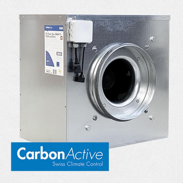 CarbonActive EC Silent Box 5000m³/h 400mm