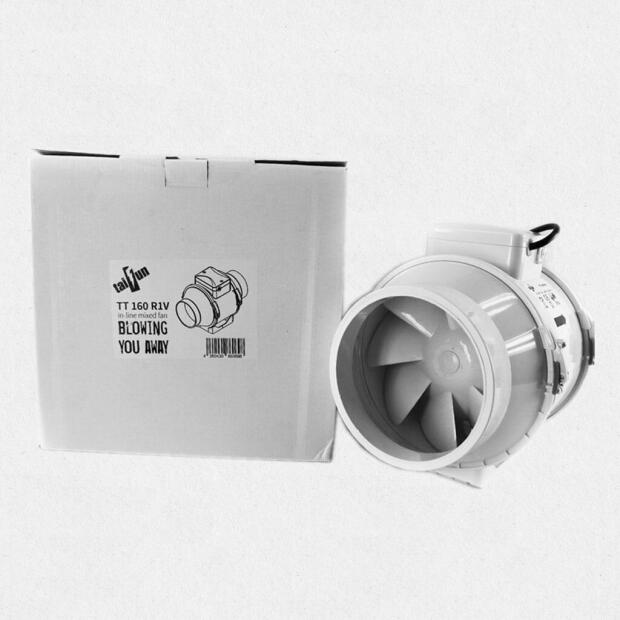 2 Speed Inline Ventilator 145m³/h - 520m³/h