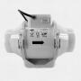 2 Speed Inline Ventilator 145/187m³/h 100mm Flansch