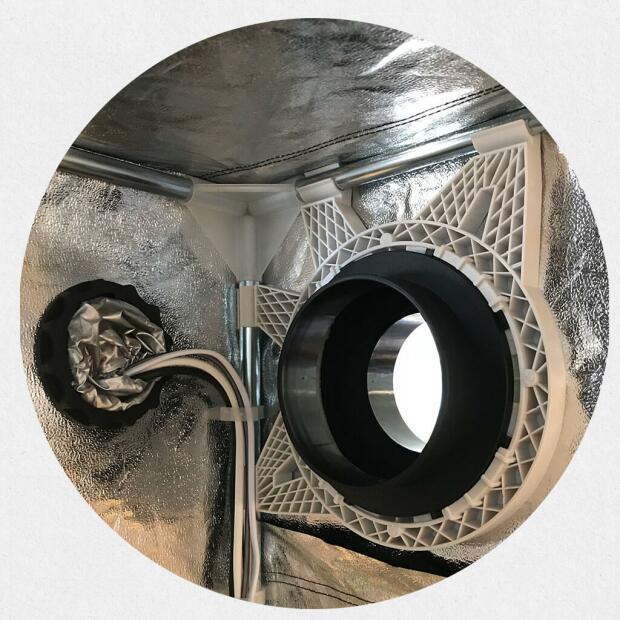 Secret Jardin Cable Flange Ø70 mm Double Socks