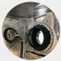 Secret Jardin Cable Flange Ø70 mm Double Socks