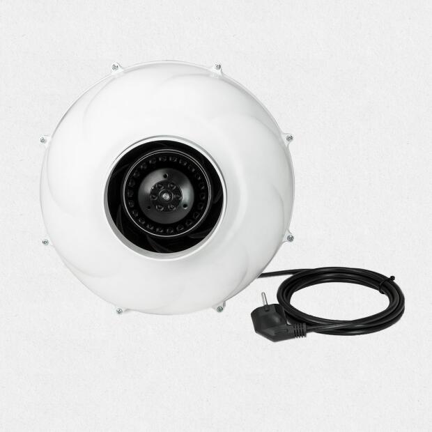 Prima Klima Silenced Fan 2 Speed 360/460m³/h 125mm