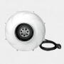 Prima Klima Silenced Fan EC 0-100% Dimmable 450m³/h 125mm
