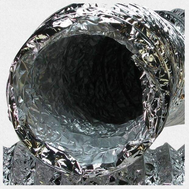 Aludec Lüftungsschlauch 610 mm Länge 10m