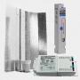 Beleuchtungsset 250W NDL Philips Son-T PIA - Hammerschlagreflektor