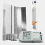 Beleuchtungsset 600W Osram NAV-T Super - Hammerschlagreflektor