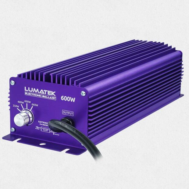 Beleuchtungsset 600W MH Sunmaster - Lumatek EVSG - Azerwing Large