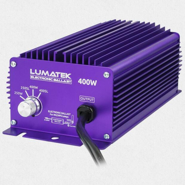 Beleuchtungsset 400W MH Sunmaster - Lumatek EVSG - Azerwing Medium