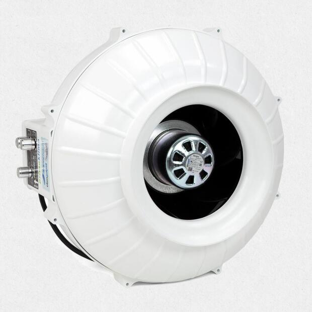 Rohrventilator PrimaKlima PK200EC-TC 1350m³/h Drehzahl- u. Klimaregler