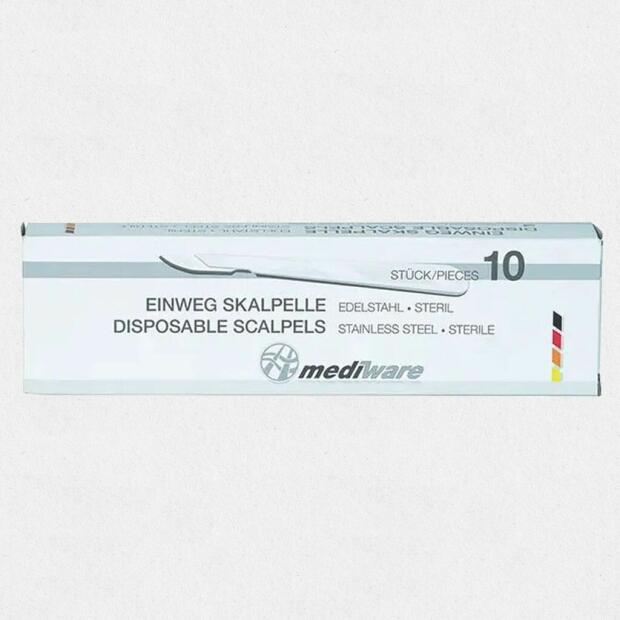 Mediware Einmalskalpelle 10er VE