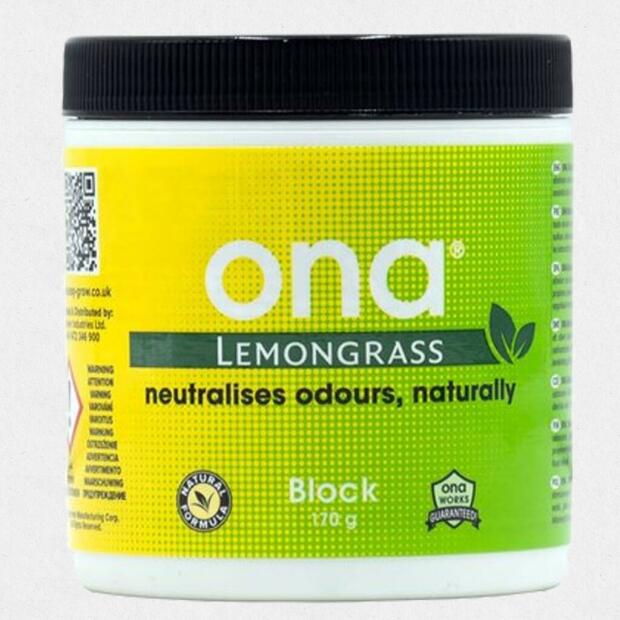ONA Block Lemon Grass 170g