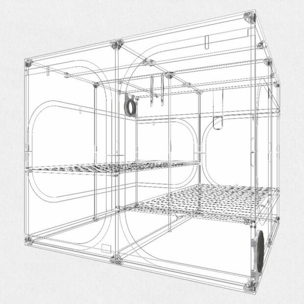 Secret Jardin Dark Room 240 - 237x237x200 cm