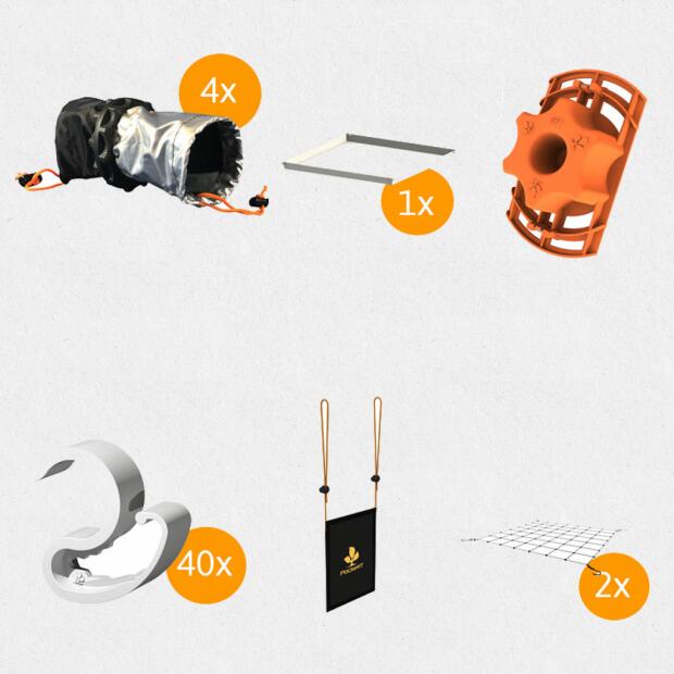 Secret Jardin Dark Room 240W R4.0 237x120x200 cm