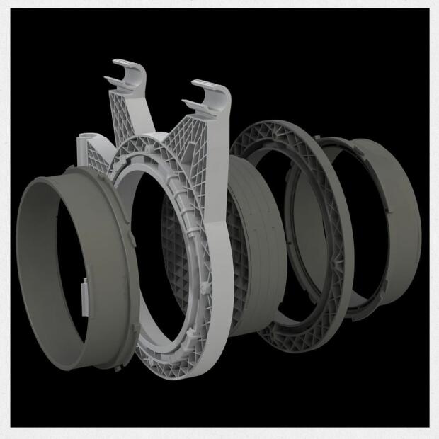 Secret Jardin Verbinder ø250mm für Flansch DF25