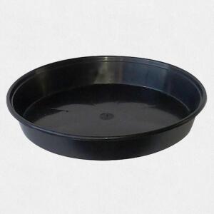 Blumentopfuntersetzer rund Schwarz Ø 18 - 30cm