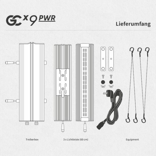 Greenception GCx-9 PWR 360W LED