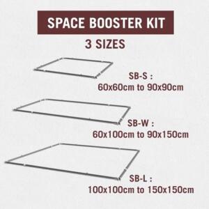 Space Booster Kit SB-S: 60x60cm bis zu 90x90cm