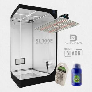 LED Growboxset 200w 58 x 100 cm
