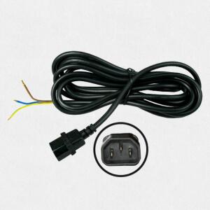 Reflektorkabel mit IEC-Connector, ø 1,5 mm, 4 m