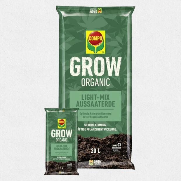 COMPO GROW ORGANIC Aussaaterde 20L