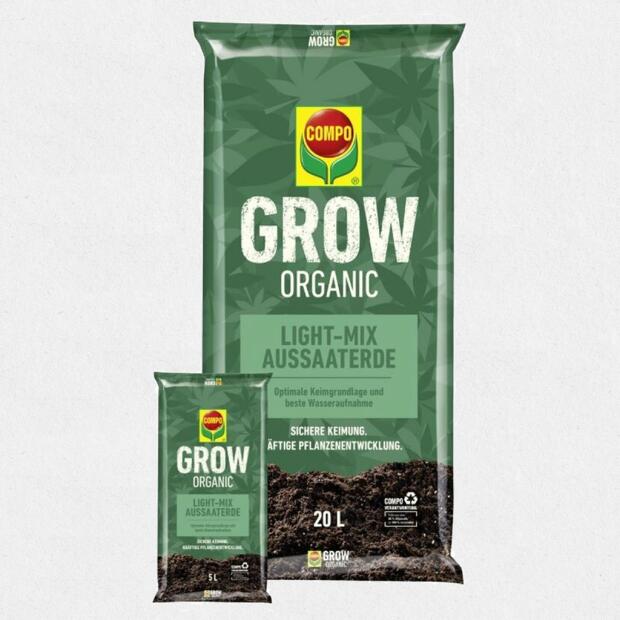 COMPO GROW ORGANIC Aussaaterde 5L