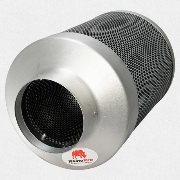 Rhino Pro Aktivkohlefilter 300m³/h 125mm Flansch