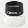 Carson LumiLoupe 10x Standlupe mit 25mm Doppellinse LL-10