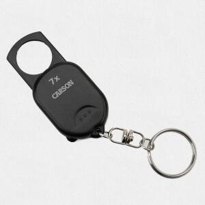 Carson Pop-up Schlüsselanhänger Lupe GN-70