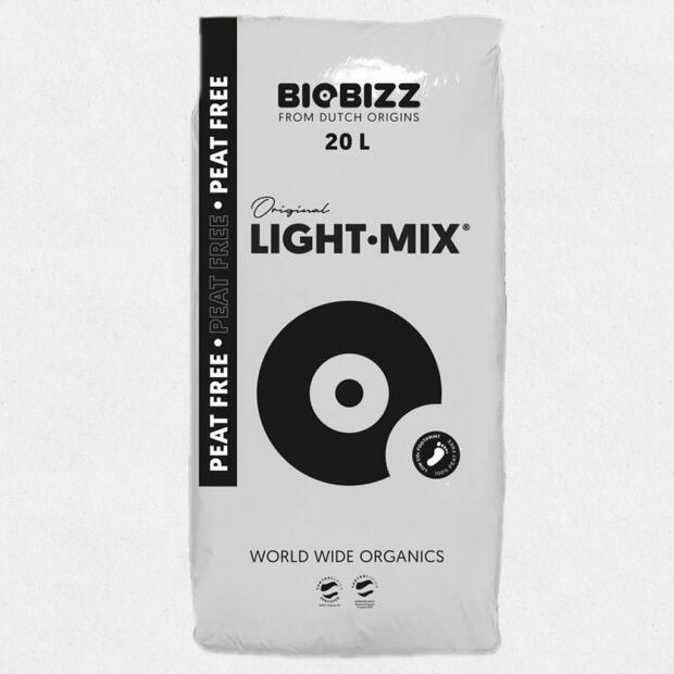 BioBizz Light Mix Peat Free Erde 20L -50L Torffrei