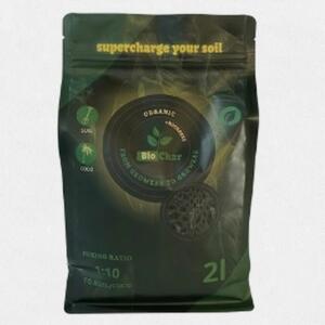 CO2 Products Biochar + microbes Biokohle 2L