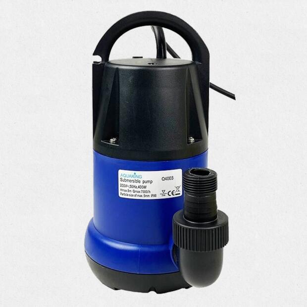 AquaKing Tauchpumpe 7000 L/Std. Förderhöhe 8m