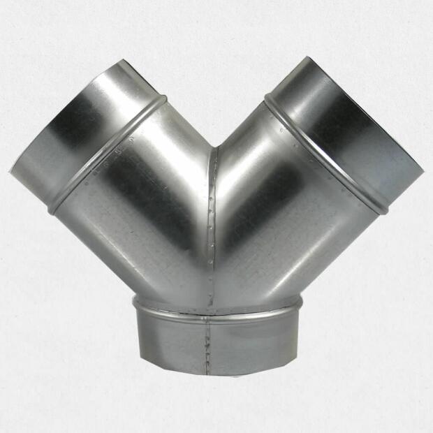 Y-Stück drei x 125 mm