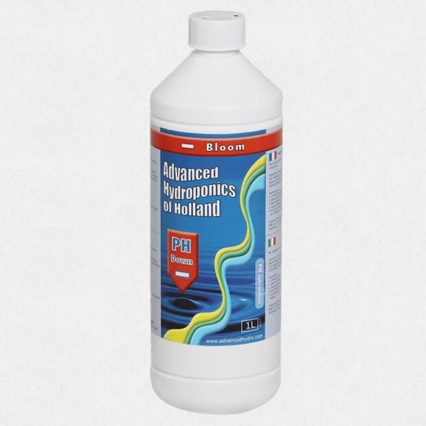 Advanced Hydroponics pH- Down Bloom 1 Liter
