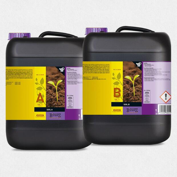 BCUZZ Erde Dünger 10 Liter  A+B