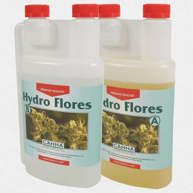 CANNA Hydro Flores A+B (Hart) 1 Liter