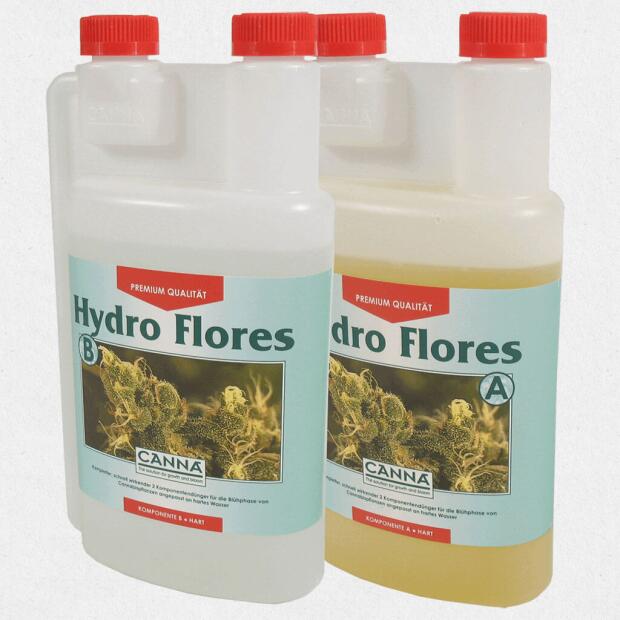 CANNA Hydro Flores A+B (Hart) 1 Liter