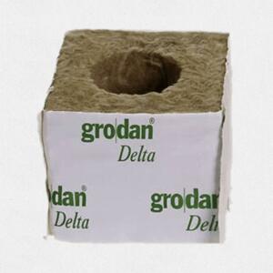 Grodan Steinwollblock gr. Loch 7,5X7,5X6,5cm