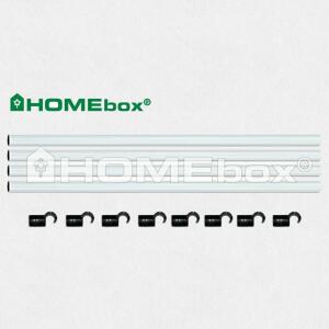 Homebox Stangen Set 120 Fixture Poles 22mm