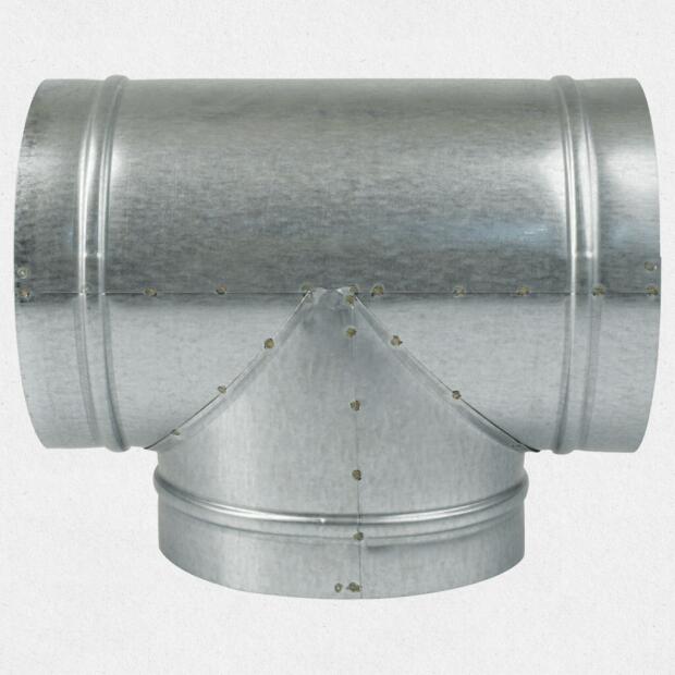 Lüftungs T Stück 100 mm